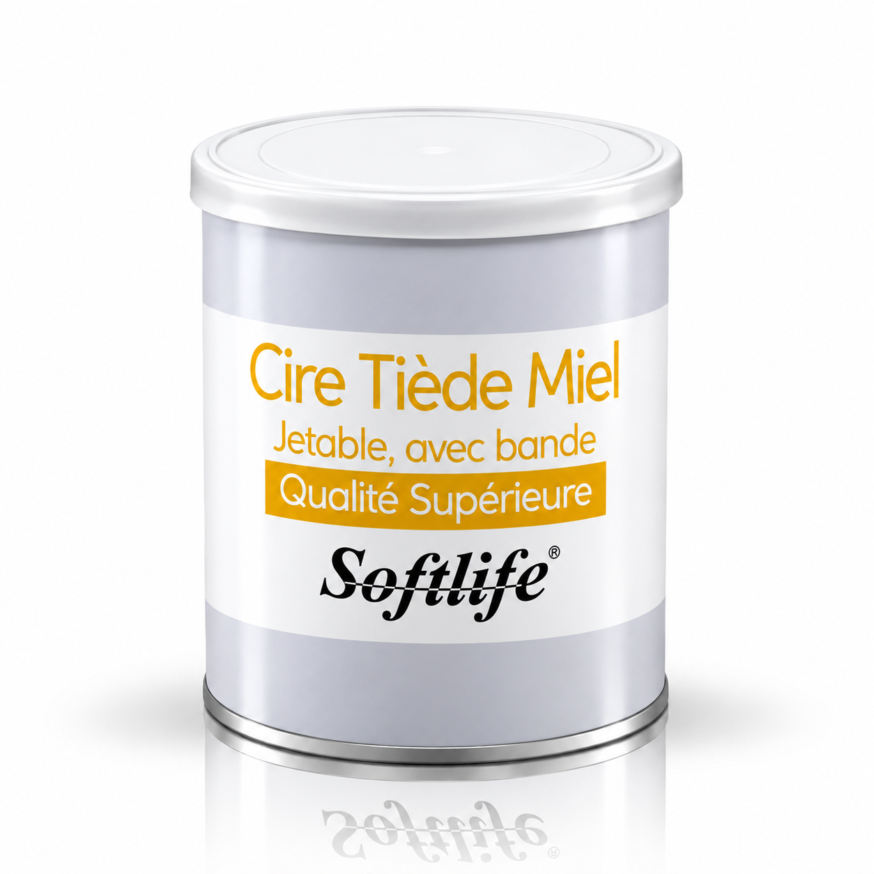 Cire tiede jetable miel pot 800ml
